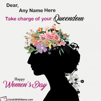 Amazing Happy Womens Day Image Free Download With Name