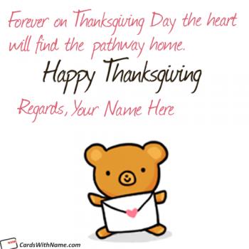 Cute Happy Thanksgiving Canada Images With Name