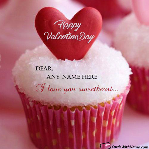 Beautiful Valentines Day Cupcake Ideas For Lovers With Name Edit