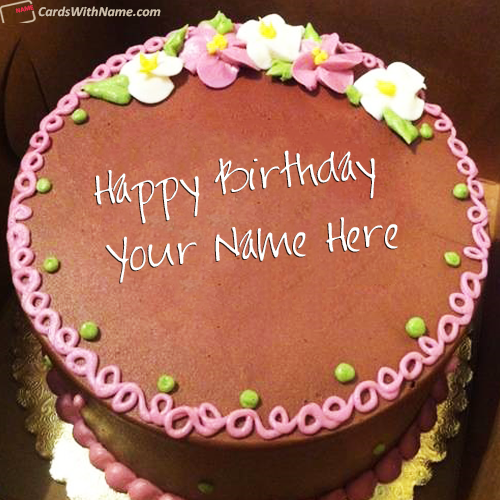 Coolest Birthday Cake With Name Photo Editing