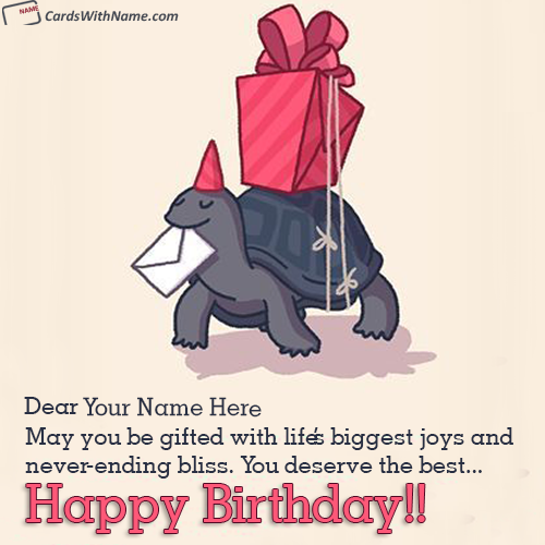 Create Happy Birthday Card With Name Free Download