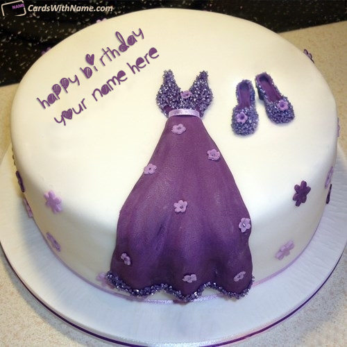 Editing Online Name Birthday Cake For Girlfriend
