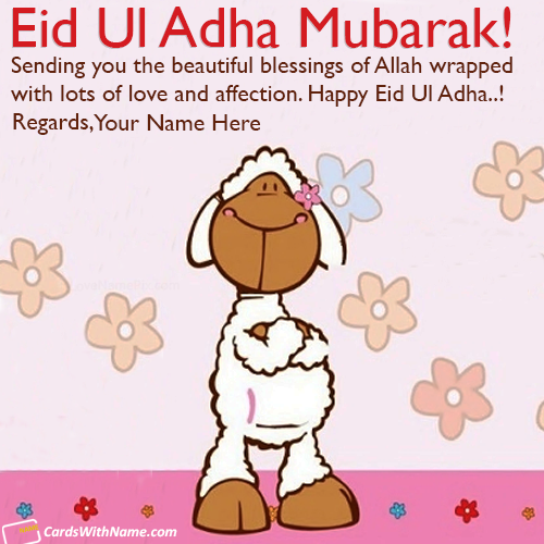 Eid Ul Adha Mubarak Wishes For Lover With Name