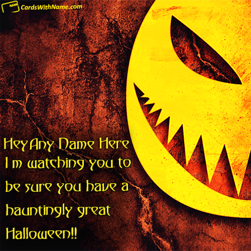 Happy Halloween Quotes Messages Name Cards