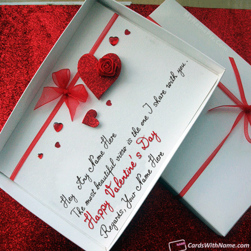 Happy Valentines Day Messages For Husband With Name