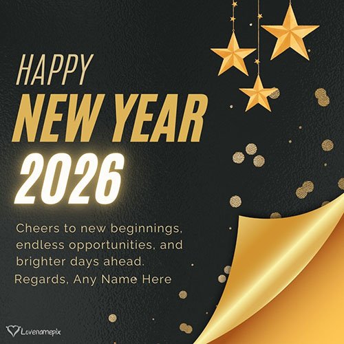 Professional Happy New Year Wishes In English With Name
