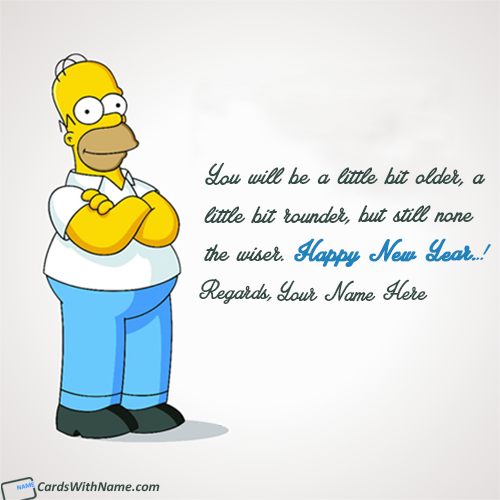 Send Online Funny Happy New Year Messages With Name