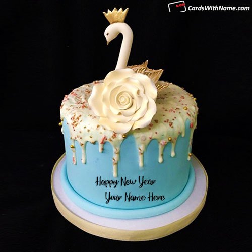 Surprise Link Happy New Year Cake Image With Name Generator