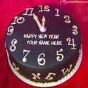 Amazing New Year Countdown Cake With Name Maker