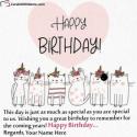 Create Cutest Birthday Quotes With Name Editor