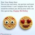 Cute Birthday Quotes For Husband With Name Generator