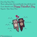 Cute Couple Love Images For Valentine With Name