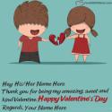 Cute Valentine Day Love Messages With Name Generator