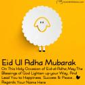 Eid Ul Adha Mubarak Messages With Name