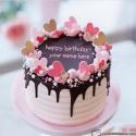 Free Happy Birthday Chocolate Cake With Name Editor
