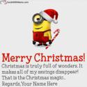 Funny Christmas Wishes Quotes With Name Generator