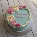 Girly Happy Birthday Cake With Name Free Download