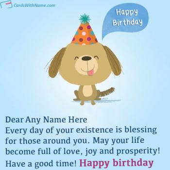 Best Wish Happy Birthday Quotes With Name Editing