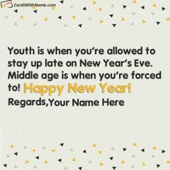 Best Wish Happy New Year Quotes With Name