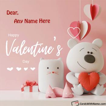 Cute Happy Valentines Day Message For Boyfriend With Name Edit