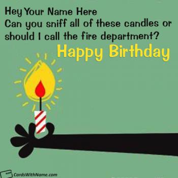 Funny Birthday Cards For Friend With Name Edit