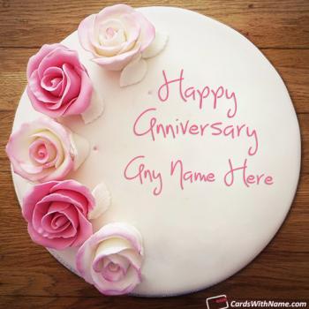 Happy Anniversary Cake Images Free Download With Name