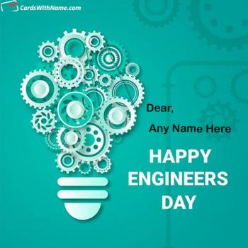 Happy Engineers Day Card Images Free Download With Name