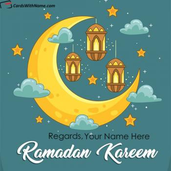 Happy Ramadan Mubarak Wishes With Name With Name Edit