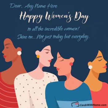 Happy Womens Day Wishes Quotes Status Images For Ladies With Name