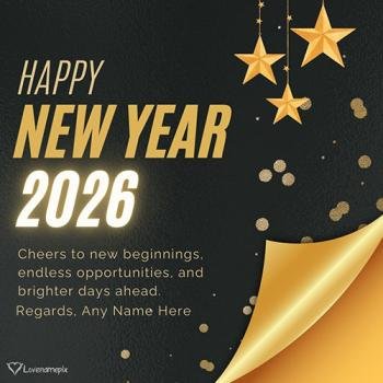 Professional Happy New Year Wishes In English With Name