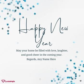 Short New Year Wishes For Friends With Name